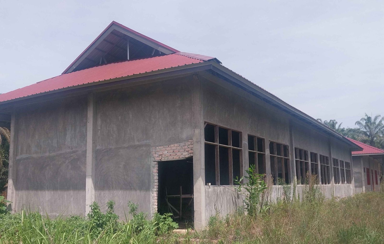 Perkemnangan pembangunan SDN 12 Minas dilanjutkan di  TA Anggaran 2025