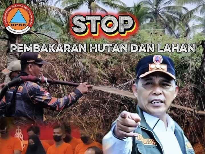 Cegah Karhutla Daat Puncak Kemarau, Bupati Inhil Instruksikan Camat Hingga Kepala Desa Tingkatkan Kewaspadaan