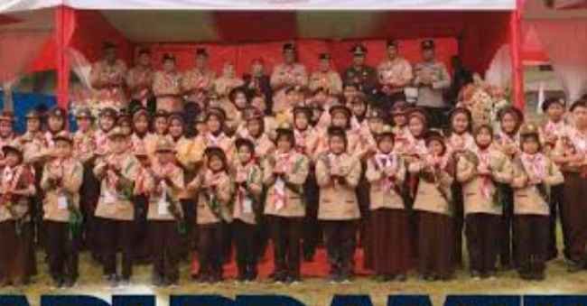 Lapas Pasir Pengaraian Hadiri Apel Hari Pramuka Ke - 64 Dukung Pembinaan Generasi Muda