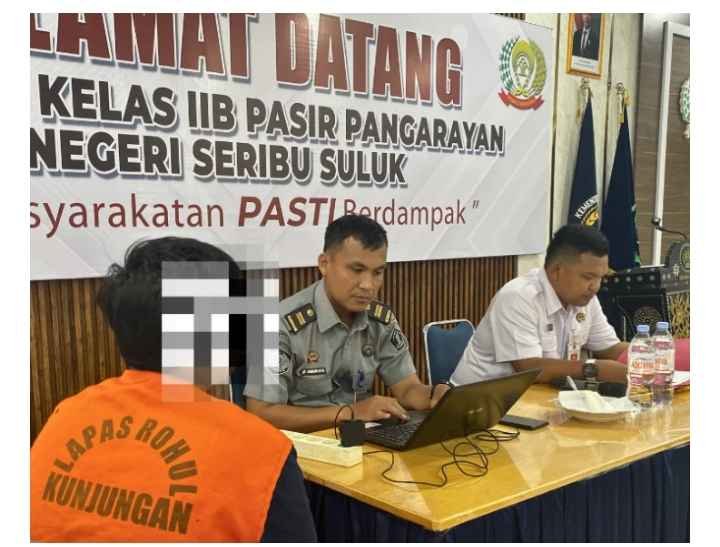 Tim Bapas Pekanbaru Lakukan Litmas di Lapas Pasir Pengaraian, Warga Binaan Menuju Integrasi