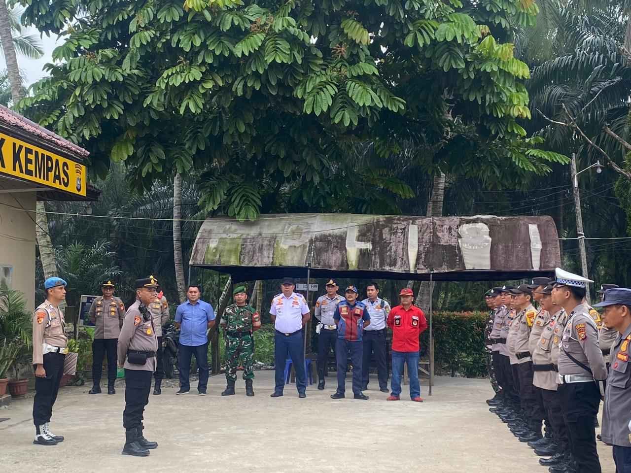 POLRES INDRAGIRI HILIR GELAR APEL PERSIAPAN PENGAMANAN MTQ KE-55 TAHUN 2025