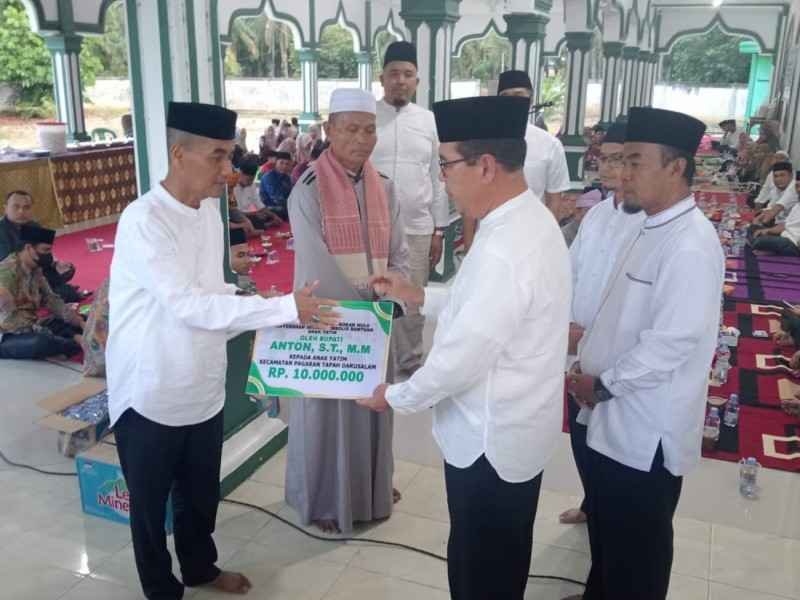 Safari Ramadhan Hari ke-23 di Pangaran Tapah, Pemkab Rohul Salurkan Bantuan dan  Pererat  Silaturahmi  Sabtu  14 Maret 2026