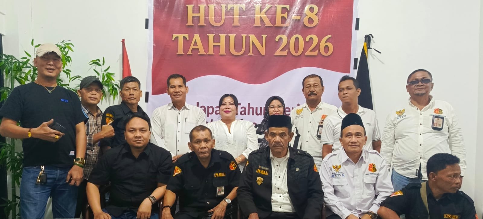 LPK RI BAI Merayakan HUT ke-8 Tahun 2026 di Pekan Baru. Sekaligus Mempererat Silaturahmi DPD dan DPP.