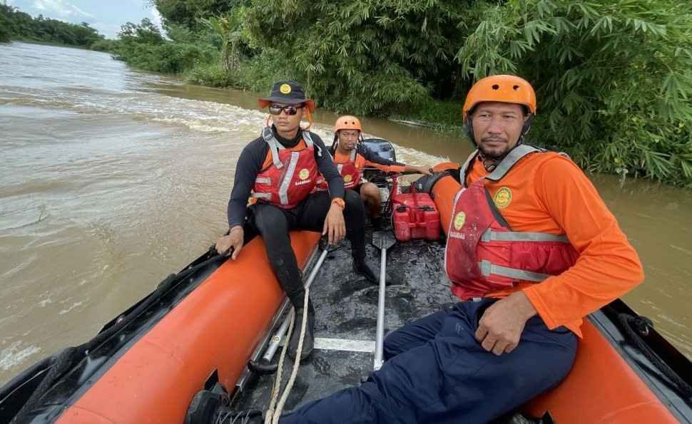 Pencarian Masih Berlangsung Bocah Tenggelam di Sungai Sail